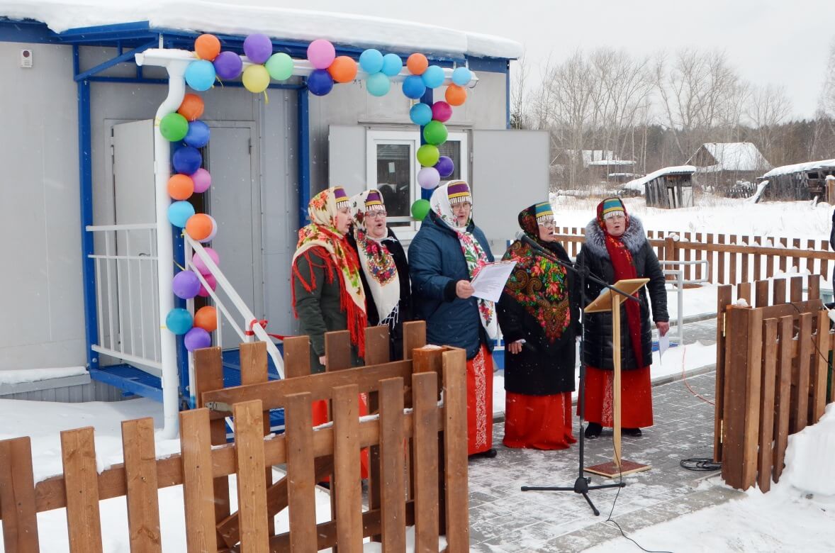 Открытие модульного ФАПа в поселке Пасынок